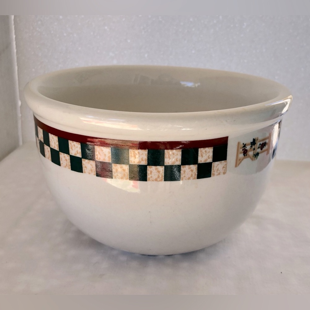 Vintage Betty Crocker 6” Serving Bowl, Country Inn Collection Quality Stoneware